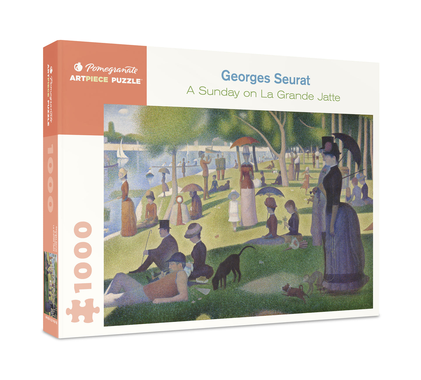Georges Seurat A Sunday on La Grande Jatte 1000-Piece Jigsaw Puzzle