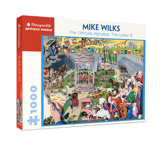 Mike Wilks The Ultimate Alphabet The Letter B 1000-piece Jigsaw Puzzle