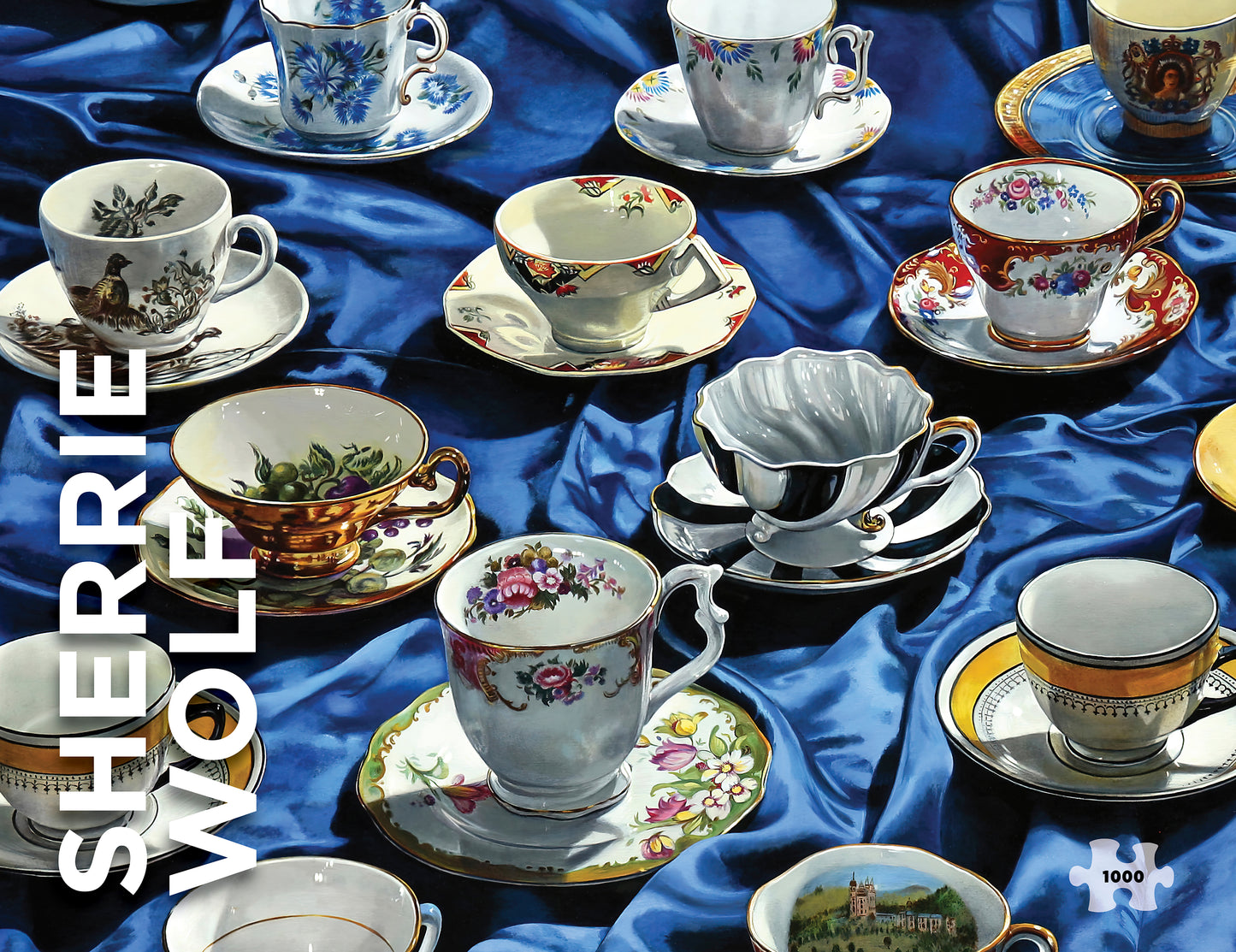 Sherrie Wolf Sea of Tea 1000-Piece Jigsaw Puzzle