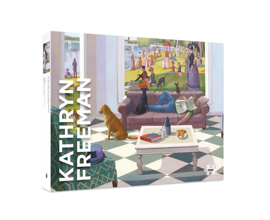Kathryn Freeman: The Sunday Paper 1000-Piece Jigsaw Puzzle