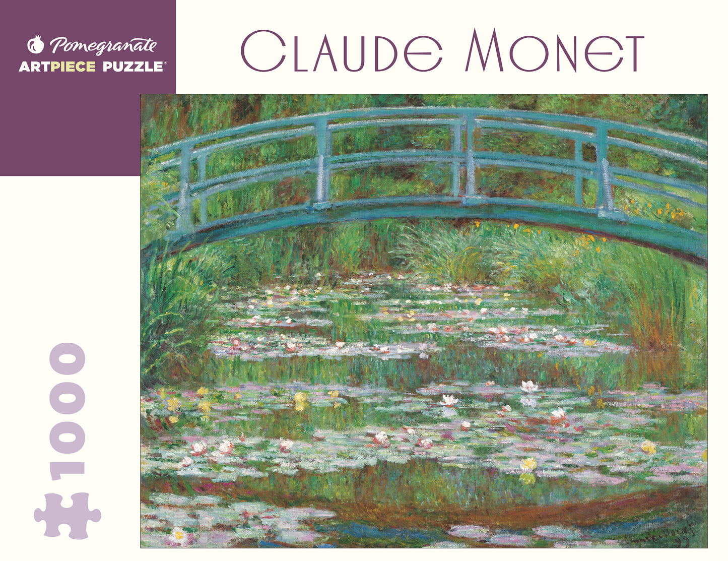 Claude Monet 1000-Piece Jigsaw Puzzle