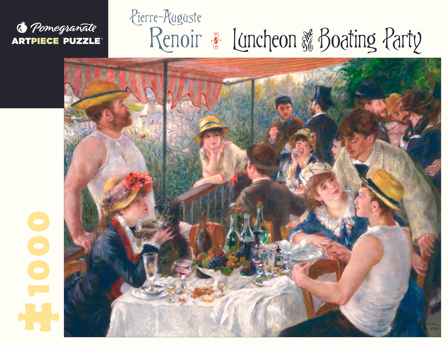 Pierre-Auguste Renoir Luncheon of the Boating Party 1000-Piece Jigsaw Puzzle