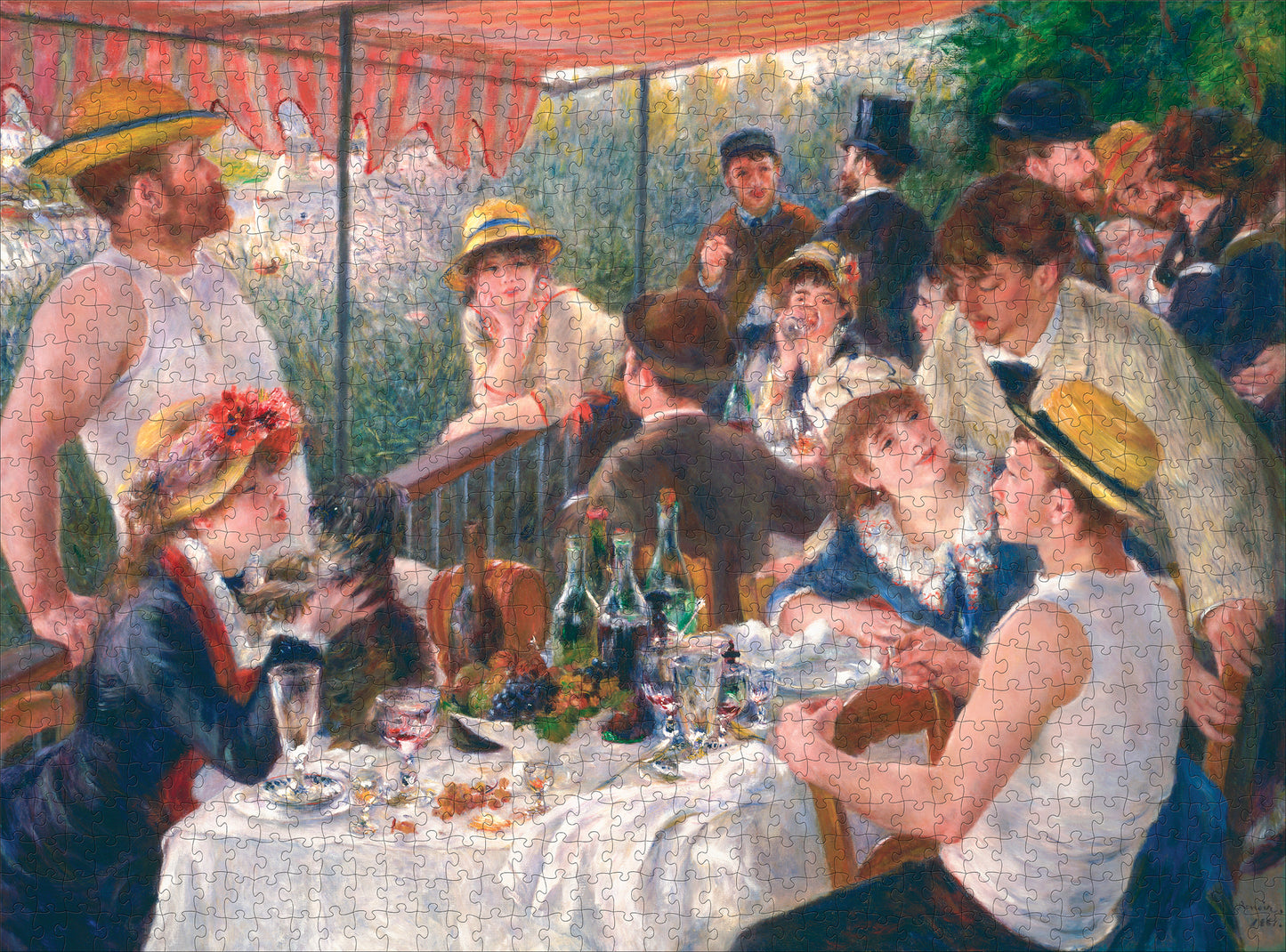 Pierre-Auguste Renoir Luncheon of the Boating Party 1000-Piece Jigsaw Puzzle
