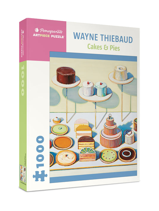 Wayne Thiebaud Cakes & Pies 1000-Piece Jigsaw Puzzle