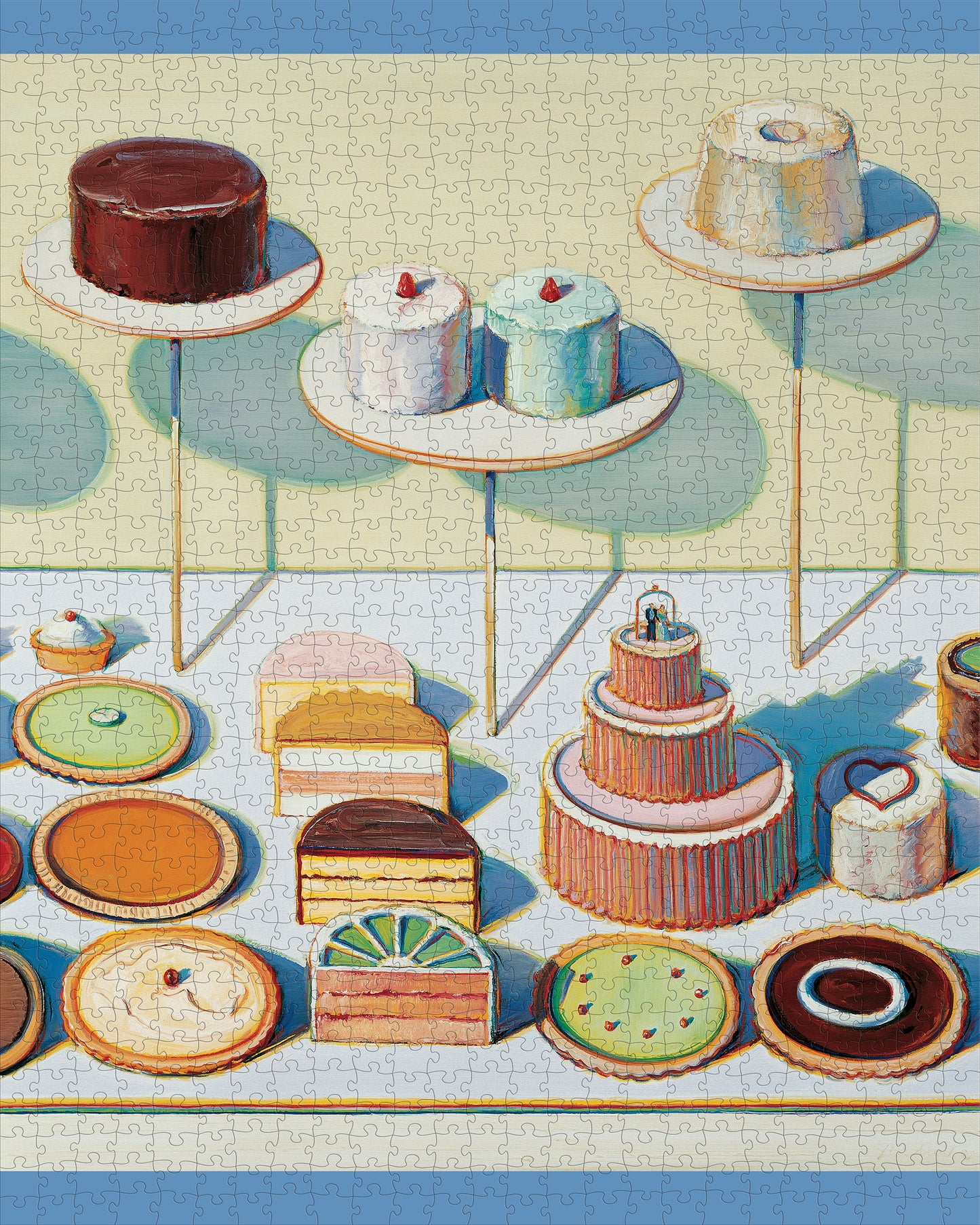 Wayne Thiebaud Cakes & Pies 1000-Piece Jigsaw Puzzle