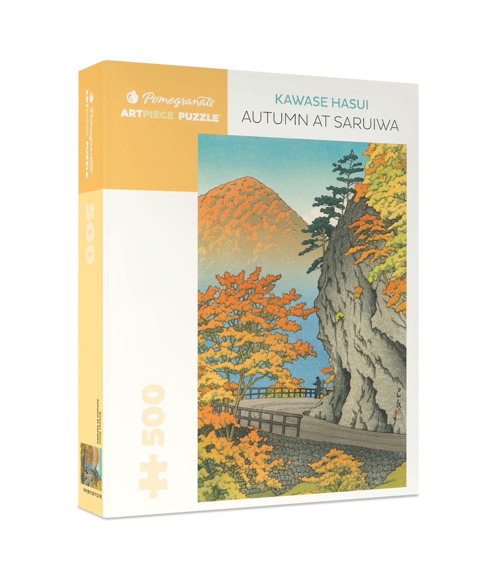 Kawase Hasui: Autumn at Saruiwa 500-piece Jigsaw Puzzle