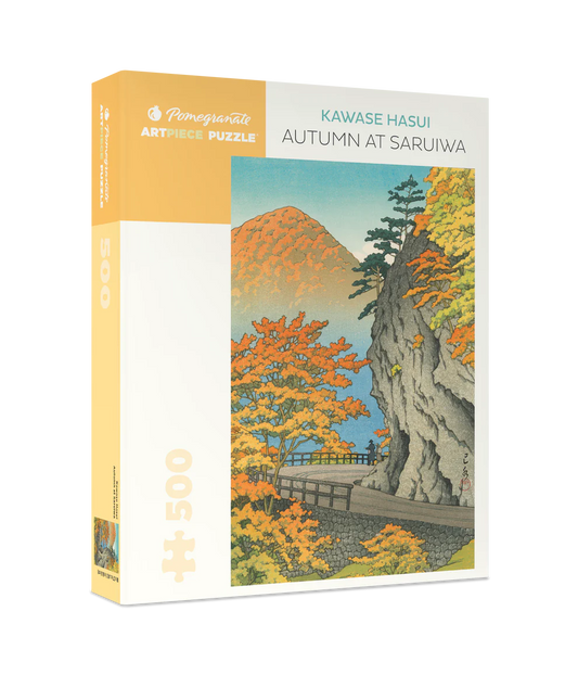 Kawase Hasui: Autumn at Saruiwa 500-piece Jigsaw Puzzle