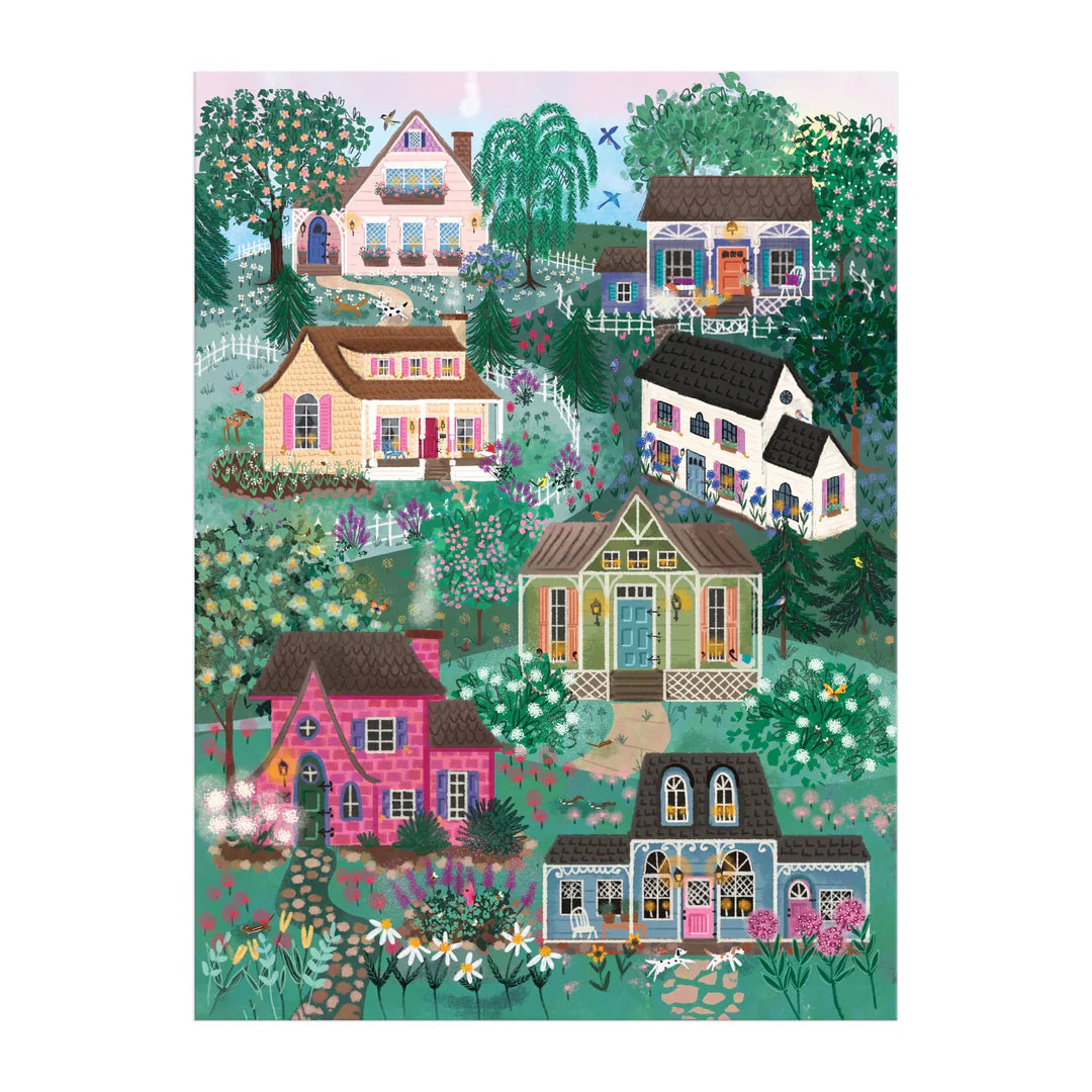 Joy Laforme The Cottage Hills 1000 Piece Puzzle in a Square Box
