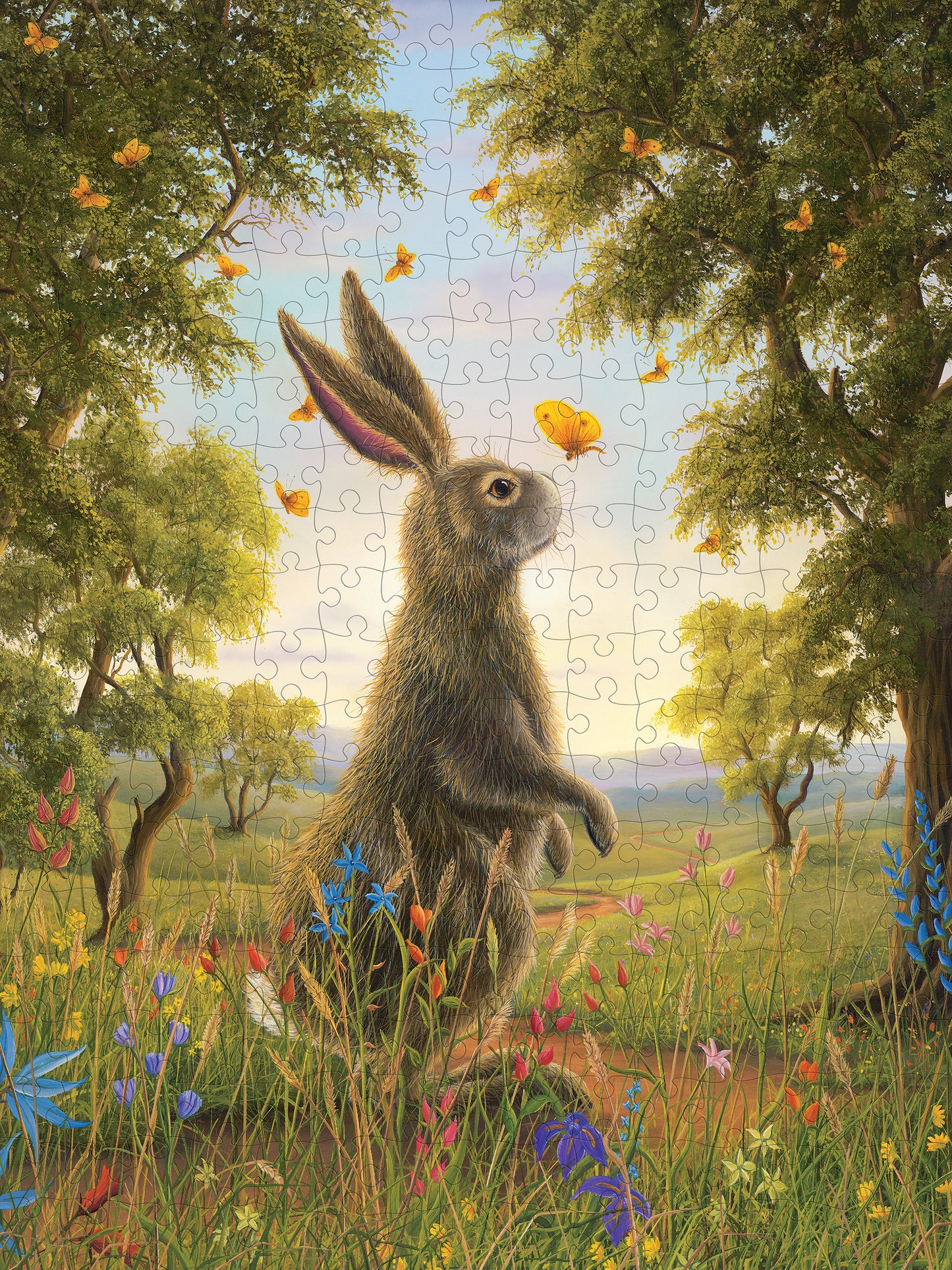 Robert Bissell The Kiss 300-Piece Jigsaw Puzzle