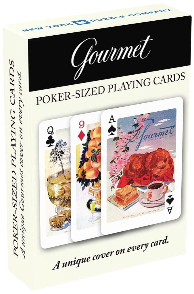 Gourmet Playing Cards Single Standard Deck