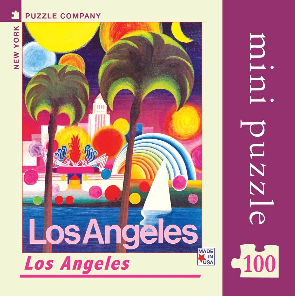 Los Angeles Mini 100 Piece Mini Puzzle