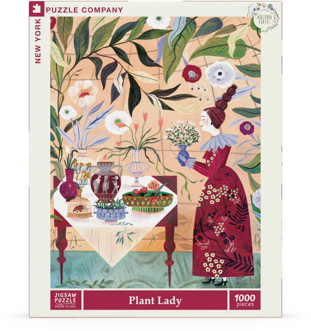 Plant Lady 1000 Piece Jigsaw Puzzle