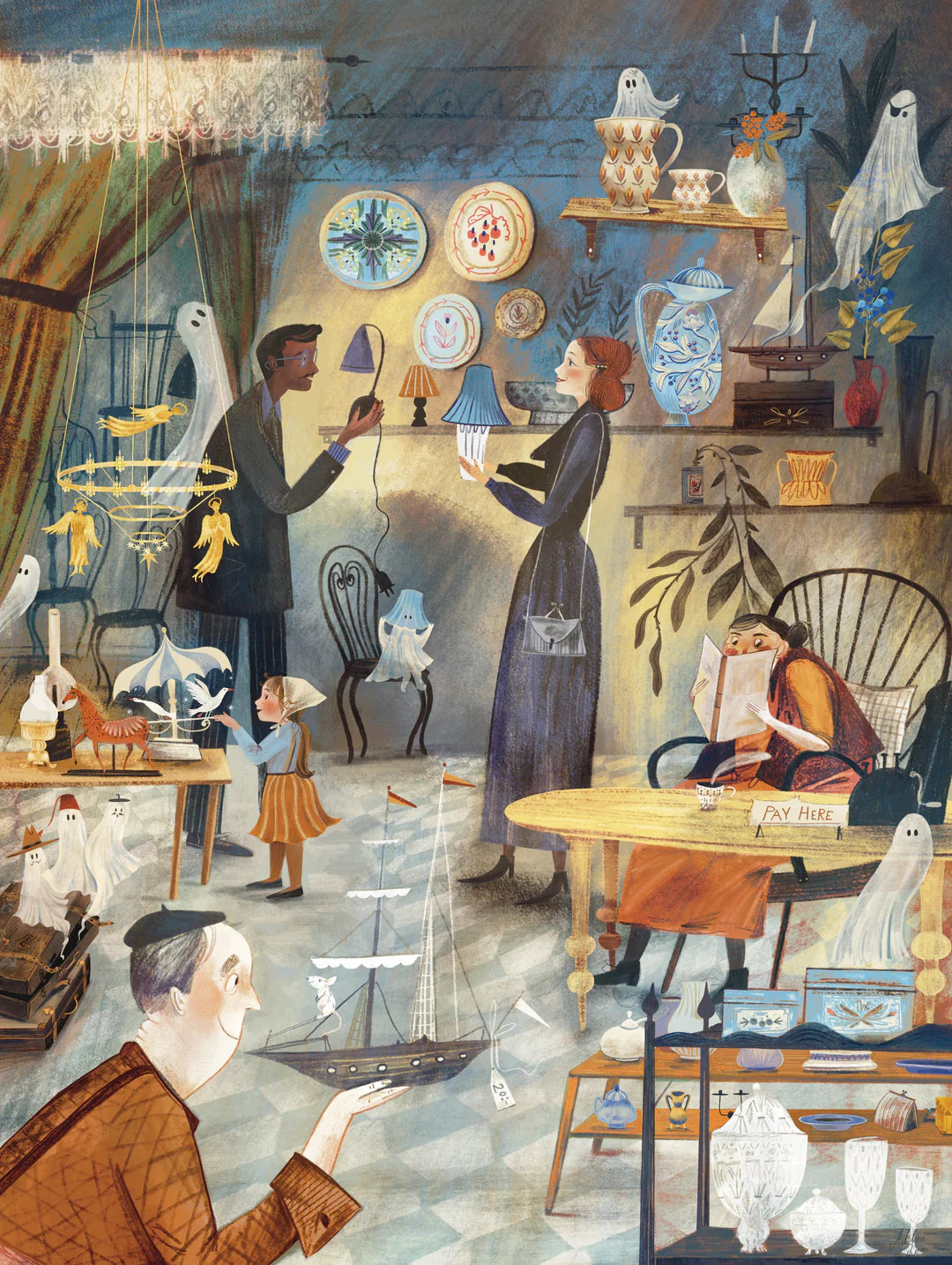 Spooky Shop 1000 Piece Jigsaw Puzzle