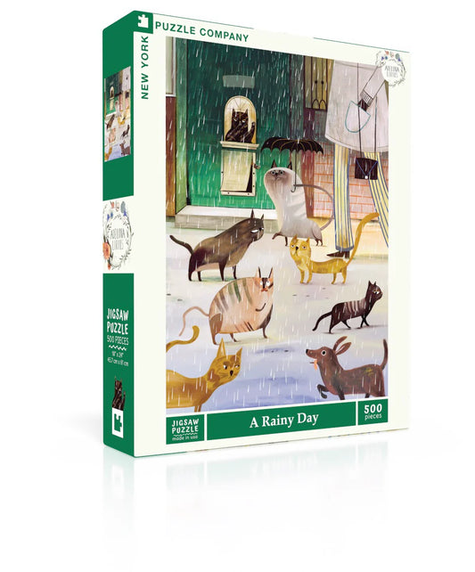 A Rainy Day 500 Piece Jigsaw Puzzle