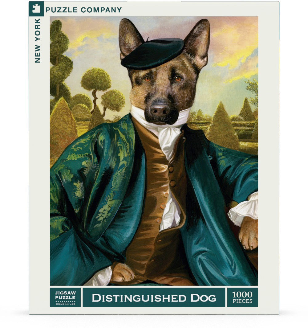 Distinguished Dog 1000 Piece Jigsaw Puzzle