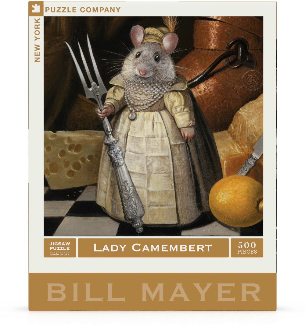 Lady Camembert 500 Piece Jigsaw Puzzle