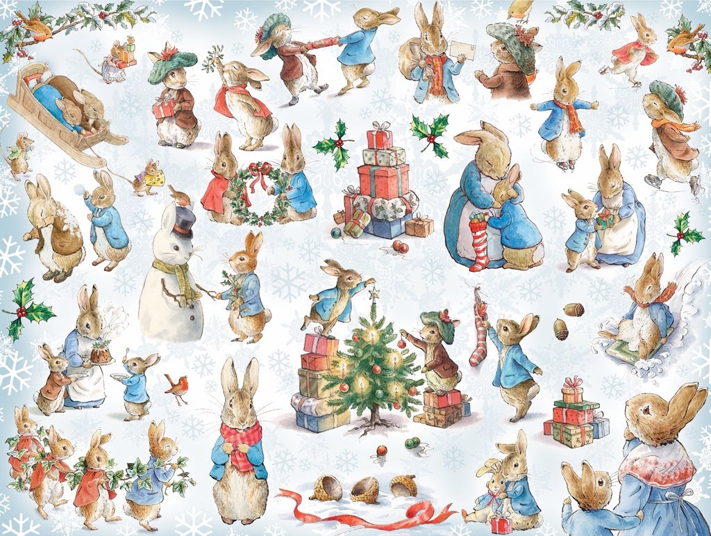 Peter Rabbit's Winter Memories 500 Piece Jigsaw Puzzle