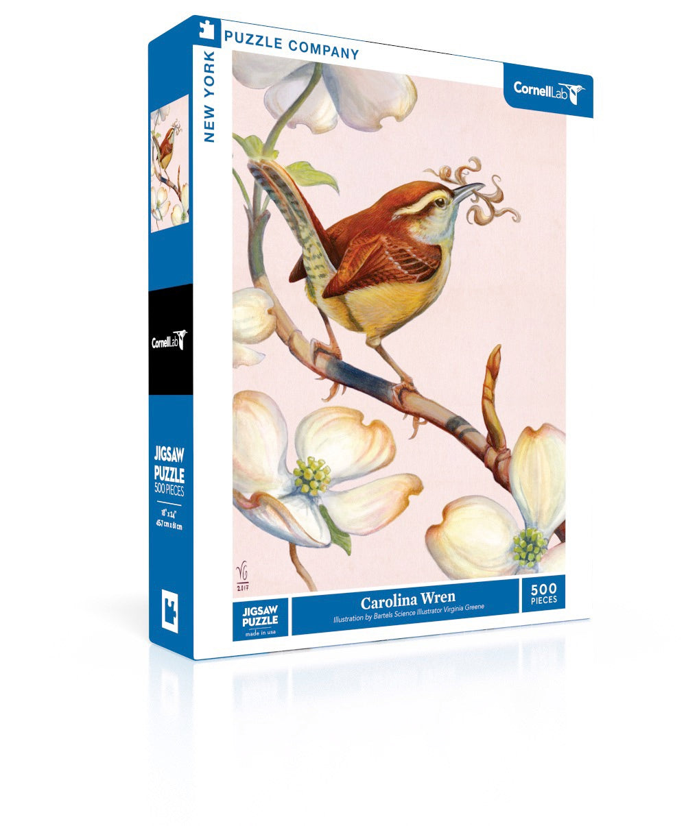 Carolina Wren 500 Piece Jigsaw Puzzle