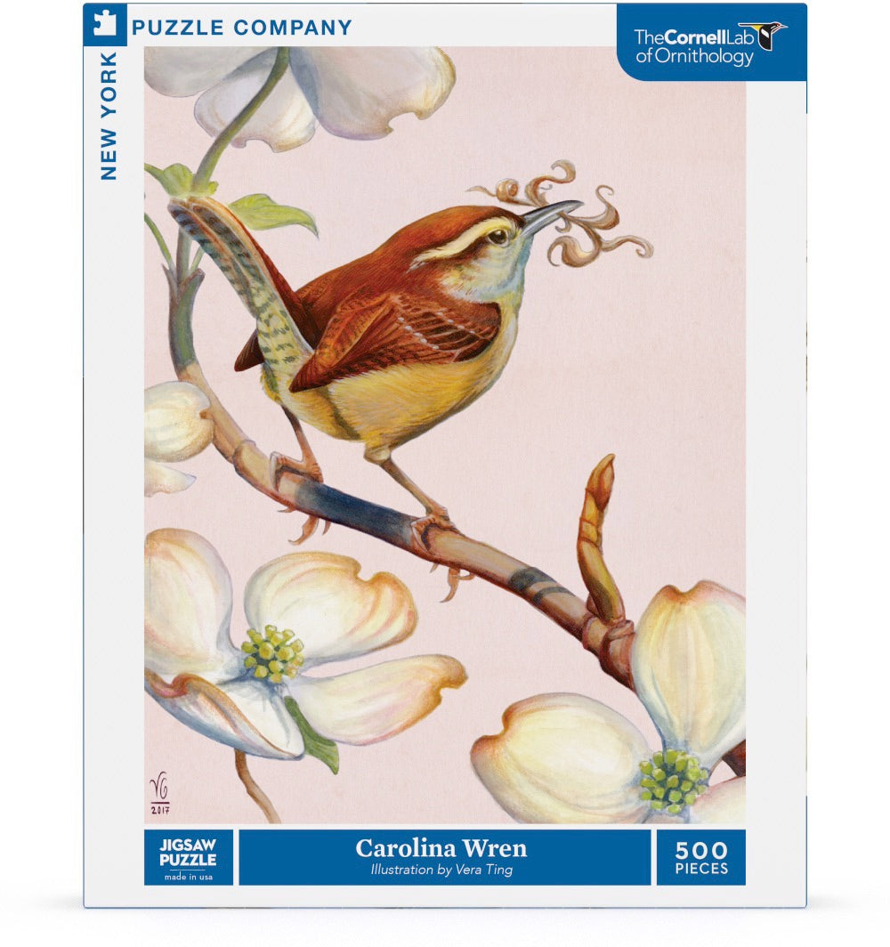Carolina Wren 500 Piece Jigsaw Puzzle