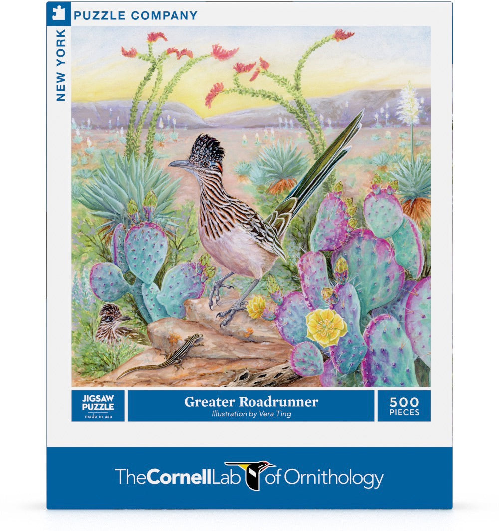 Greater Roadrunner 500 Piece Jigsaw Puzzle