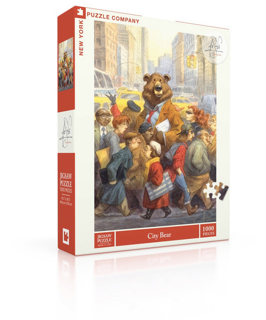 City Bear 1000 Piece Jigsaw Puzzle
