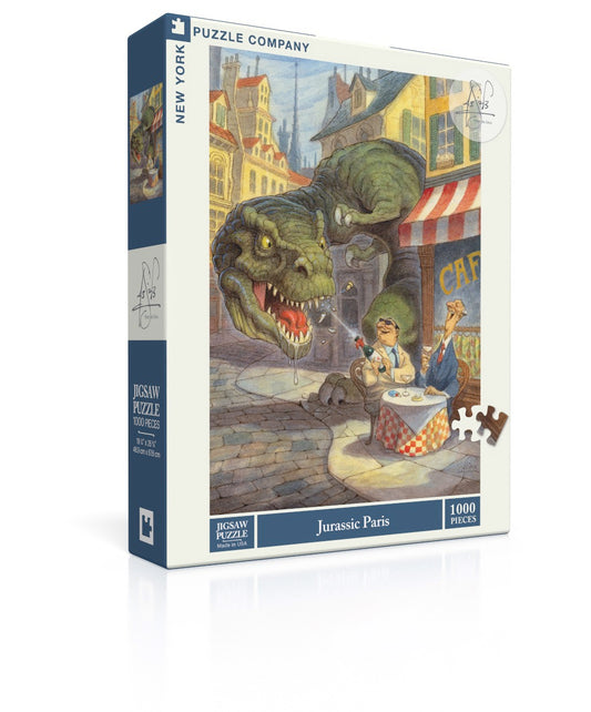 Jurassic Paris 1000 Piece Jigsaw Puzzle