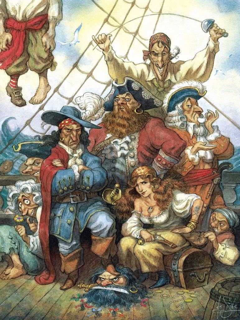 A Pirate's Life 1000 Piece Jigsaw Puzzle