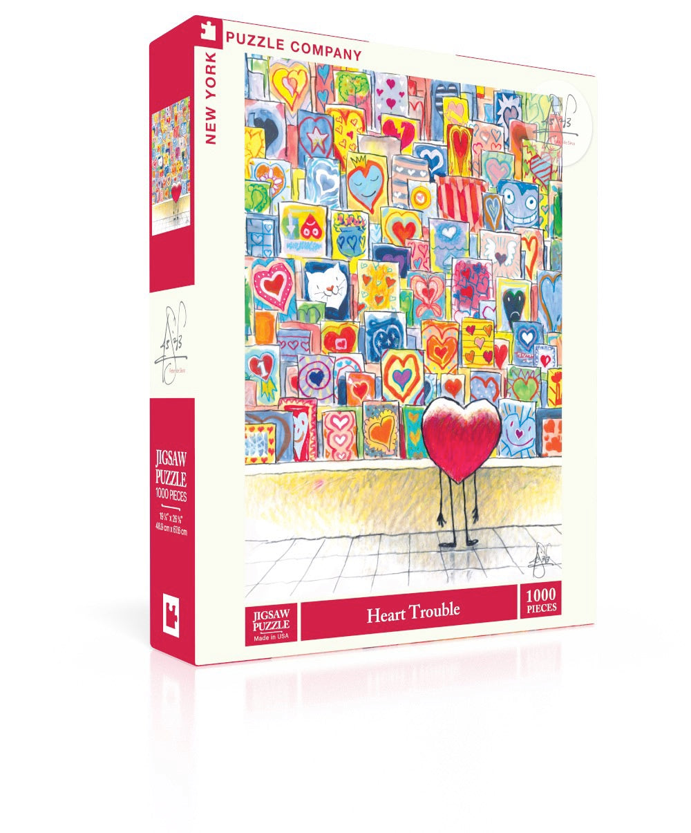 Heart Trouble 1000 Piece Jigsaw Puzzle