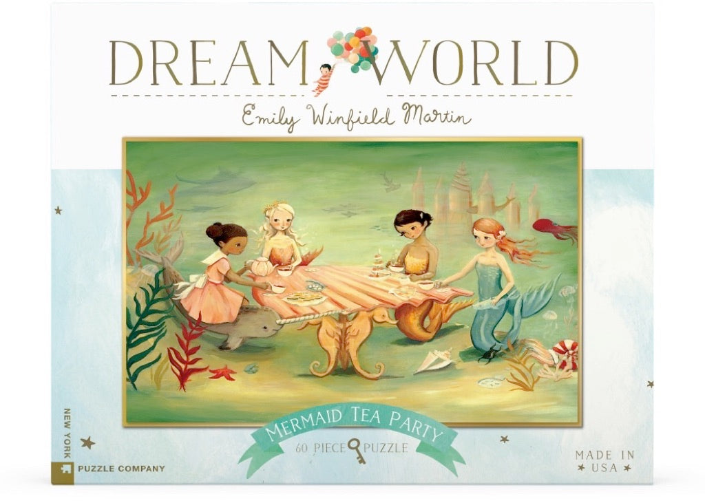 Mermaid Tea Party 60 Piece Jigsaw Puzzle