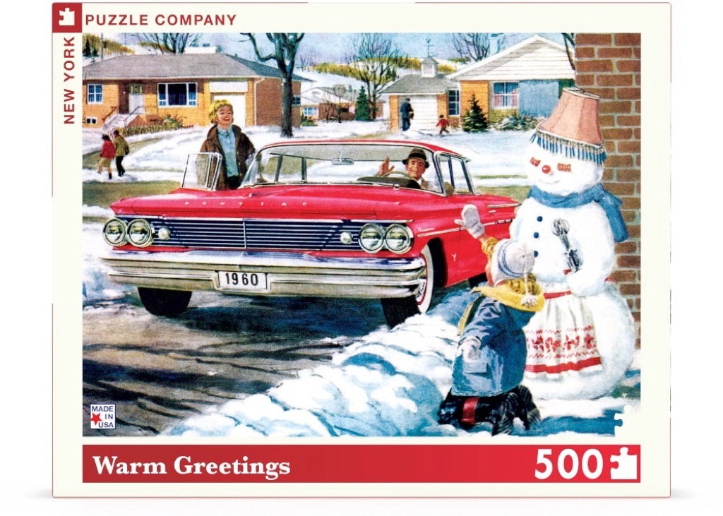 Warm Greetings 500 Piece Jigsaw Puzzle