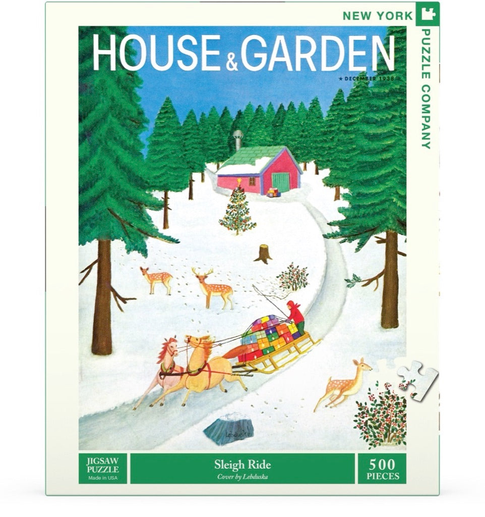 Sleigh Ride 500 Piece Jigsaw Puzzle