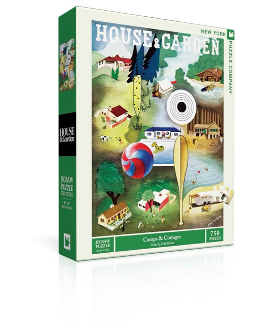 Camps & Cottages 750 Piece Jigsaw Puzzle