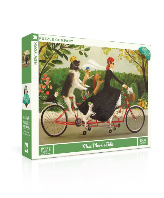 Miss Moon's Bike 1000 Piece Jigsaw Puzzle