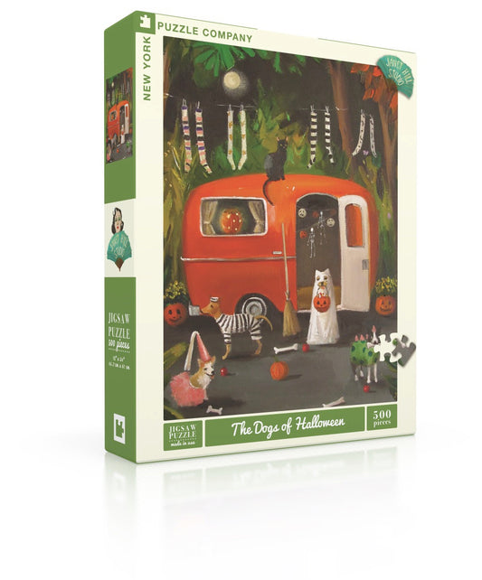 The Dogs of Halloween 500 Piece Jigsaw Puzzle