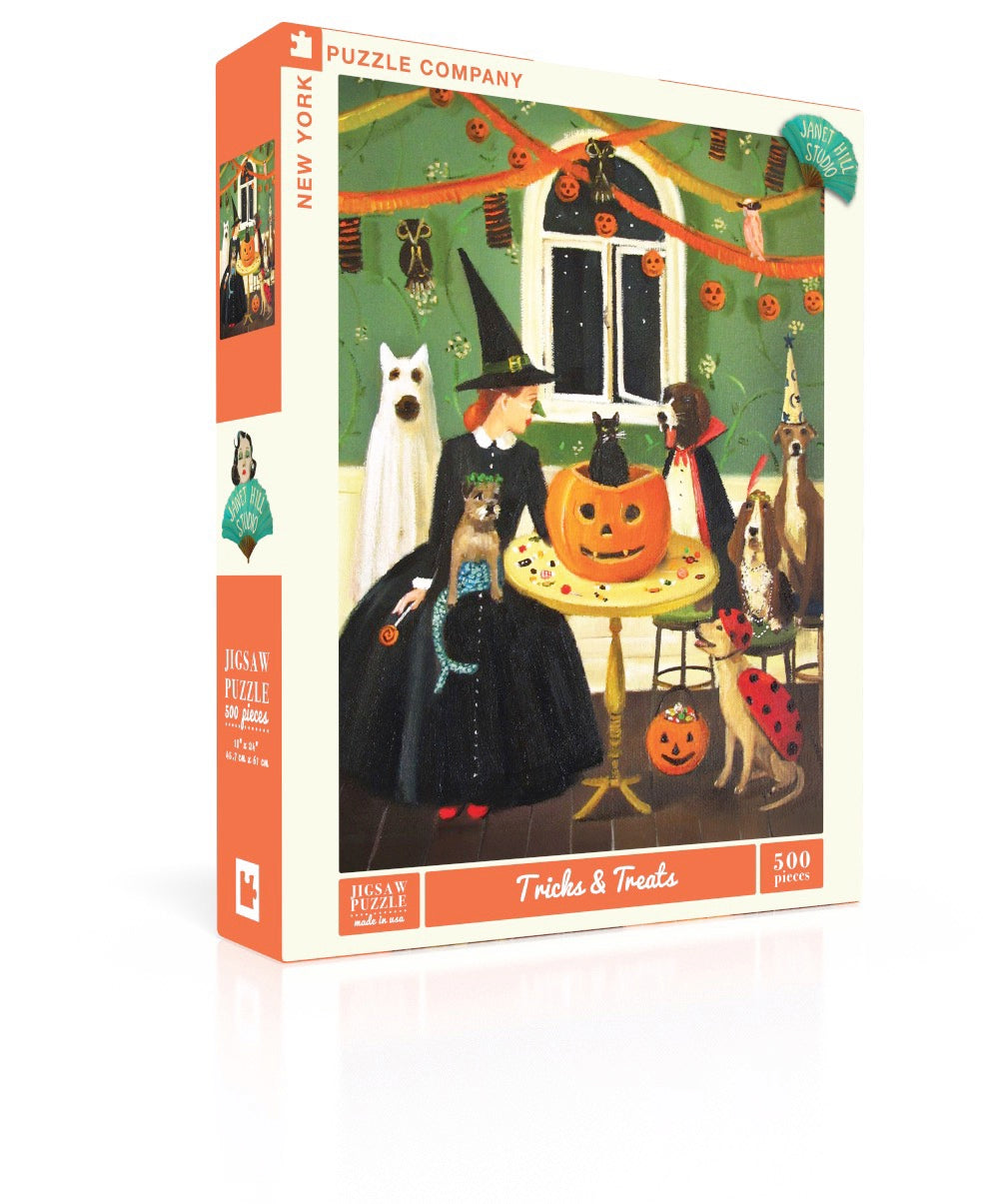Tricks & Treats 500 Piece Jigsaw Puzzle