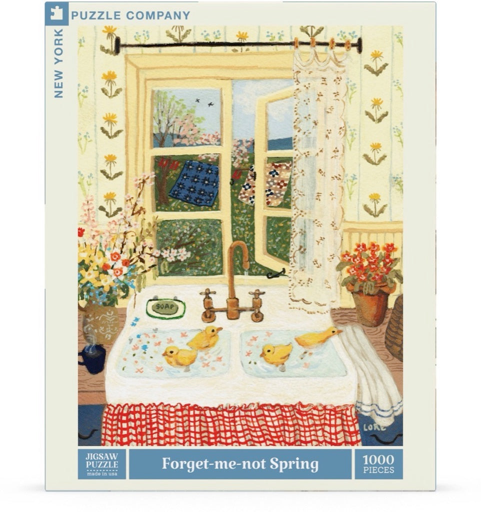 Forget-me-not Spring 1000 Piece Jigsaw Puzzle