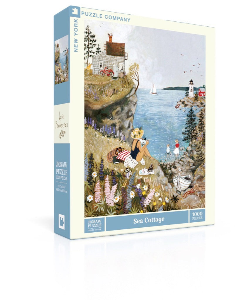 Sea Cottage 1000 Piece Jigsaw Puzzle