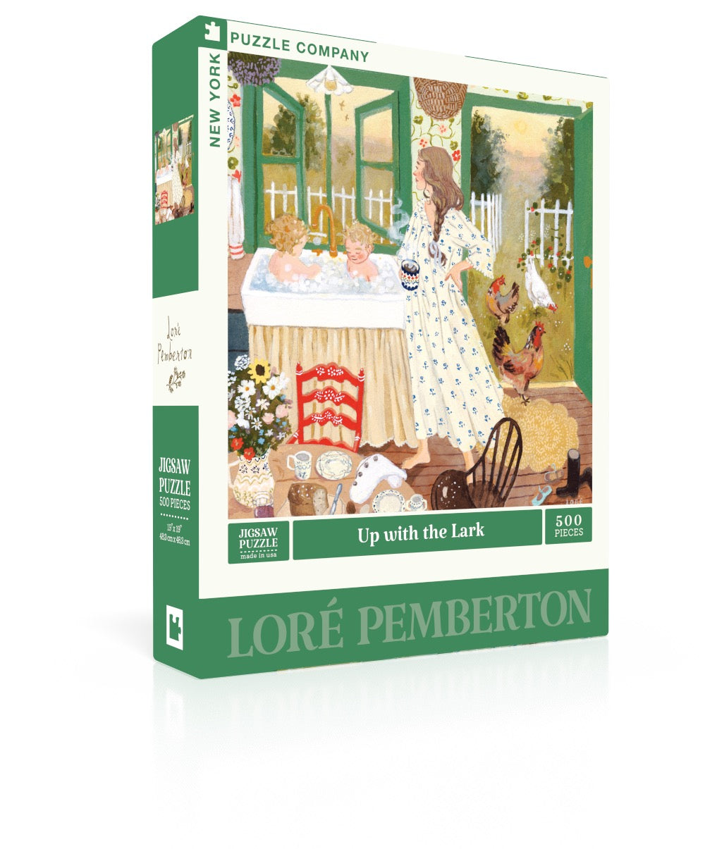 Up with the Lark 500 Piece Jigsaw Puzzle