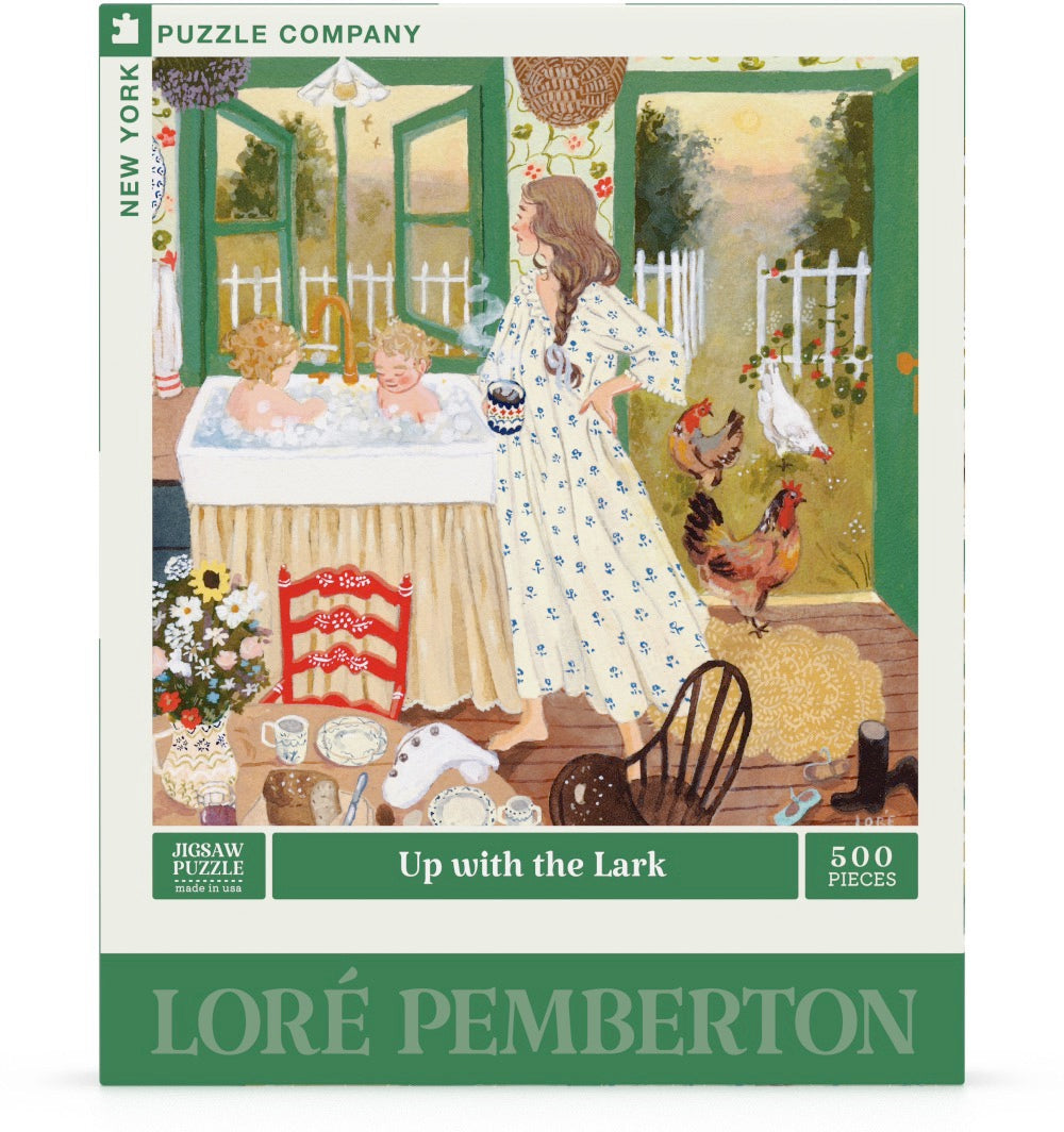 Up with the Lark 500 Piece Jigsaw Puzzle