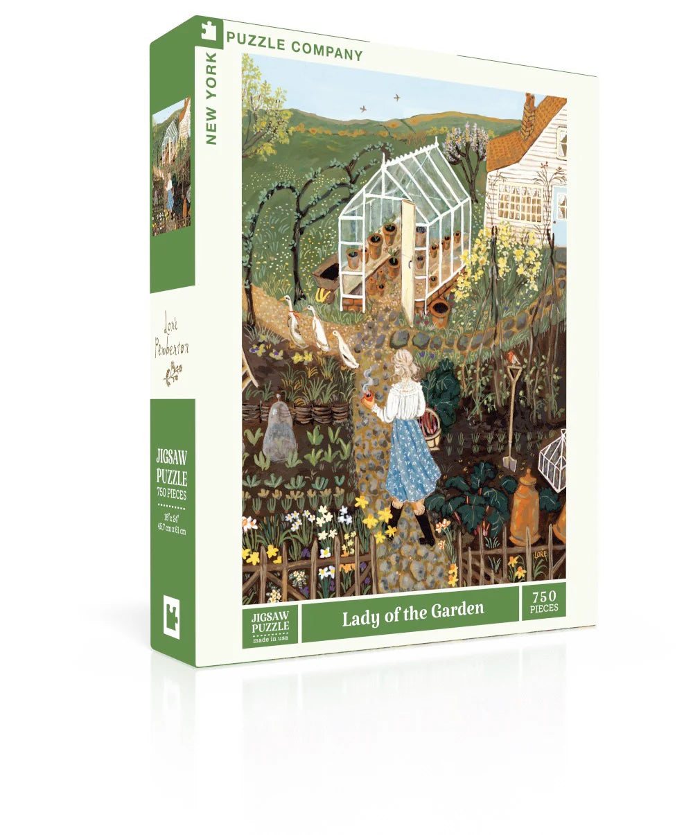 Lady of the Garden 750 Piece Jigsaw Puzzle