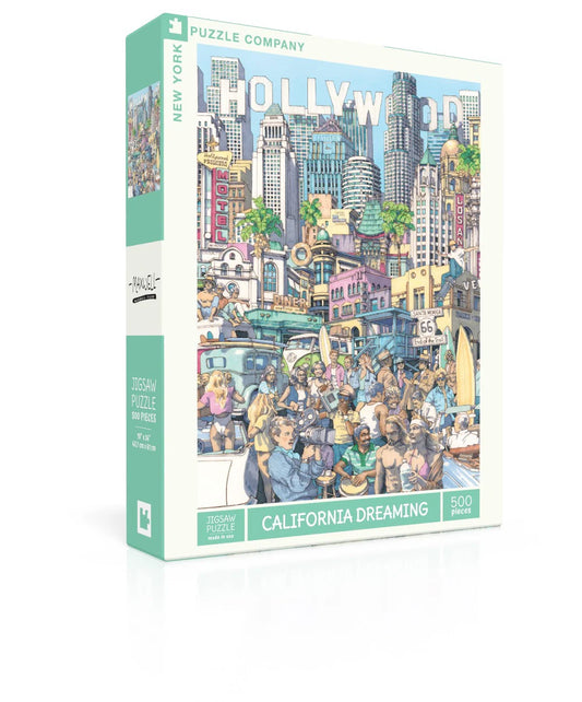 California Dreaming 500 Piece Jigsaw Puzzle