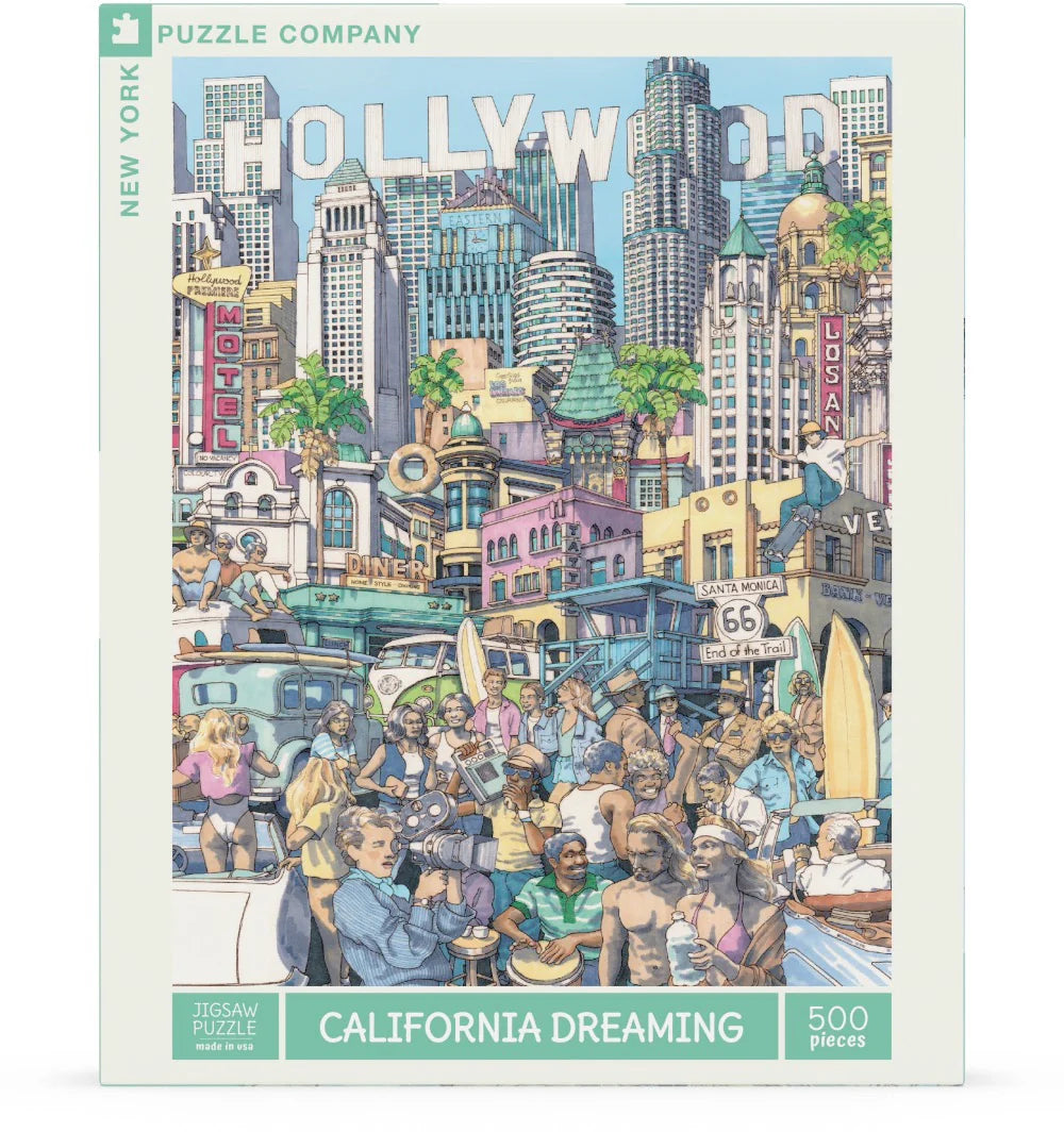 California Dreaming 500 Piece Jigsaw Puzzle
