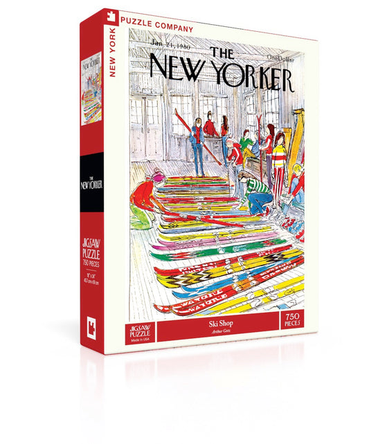 Ski Shop 750 Piece Jigsaw Puzzle