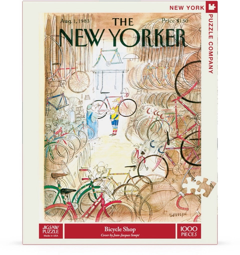 Bicycle Shop 1000 Piece Jigsaw Puzzle