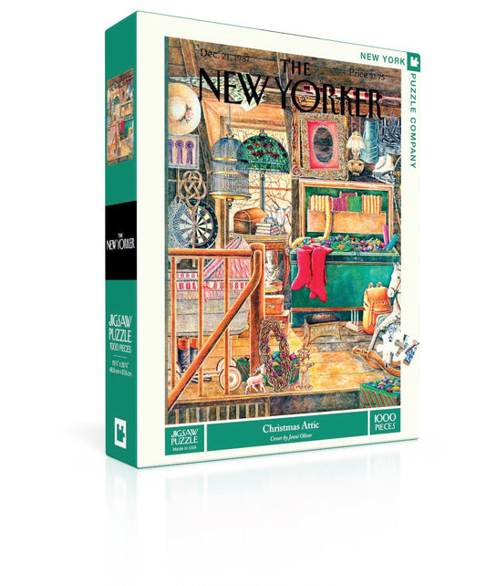 Christmas Attic 1000 Piece Jigsaw Puzzle