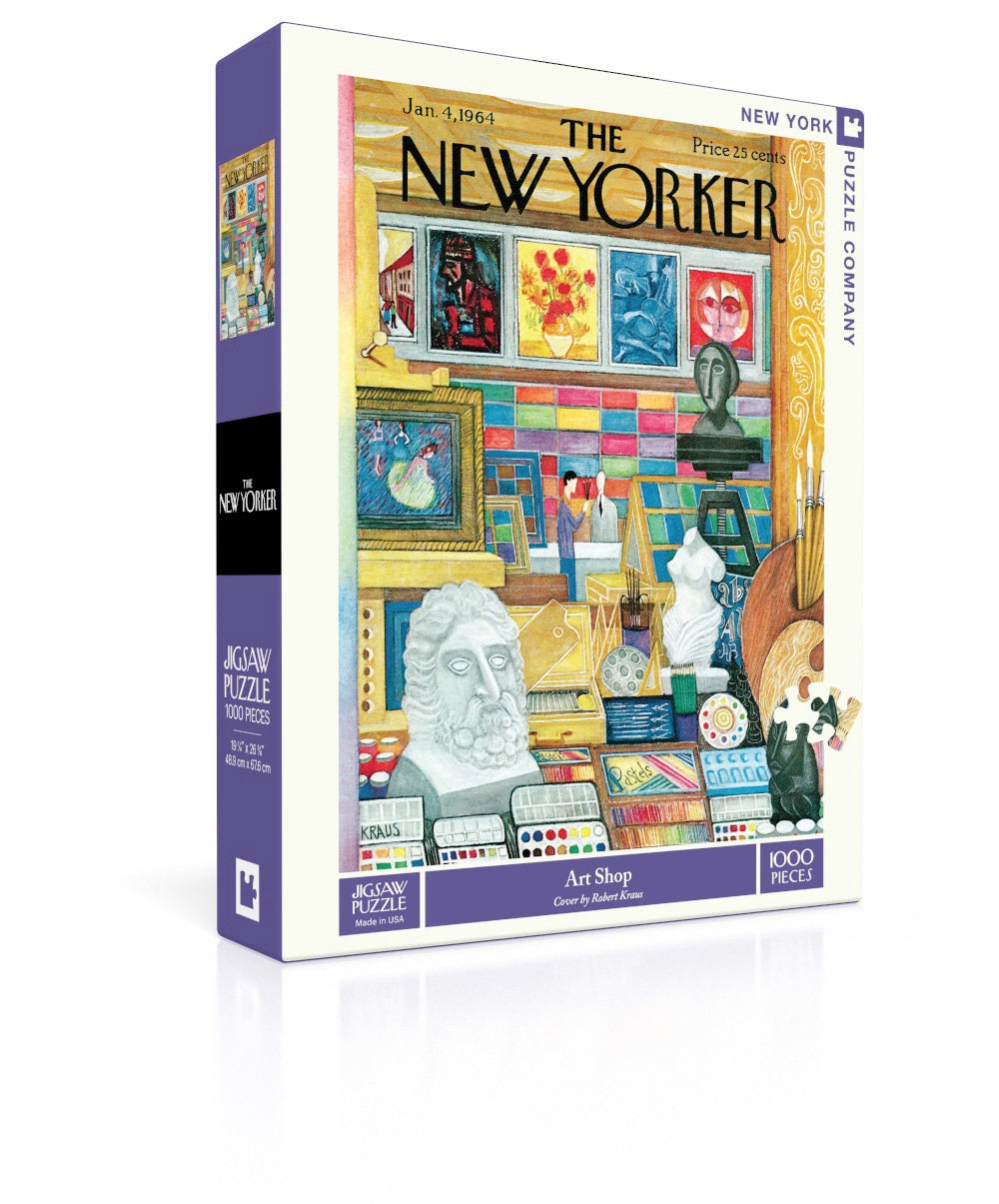Art Shop 1000 Piece Jigsaw Puzzle