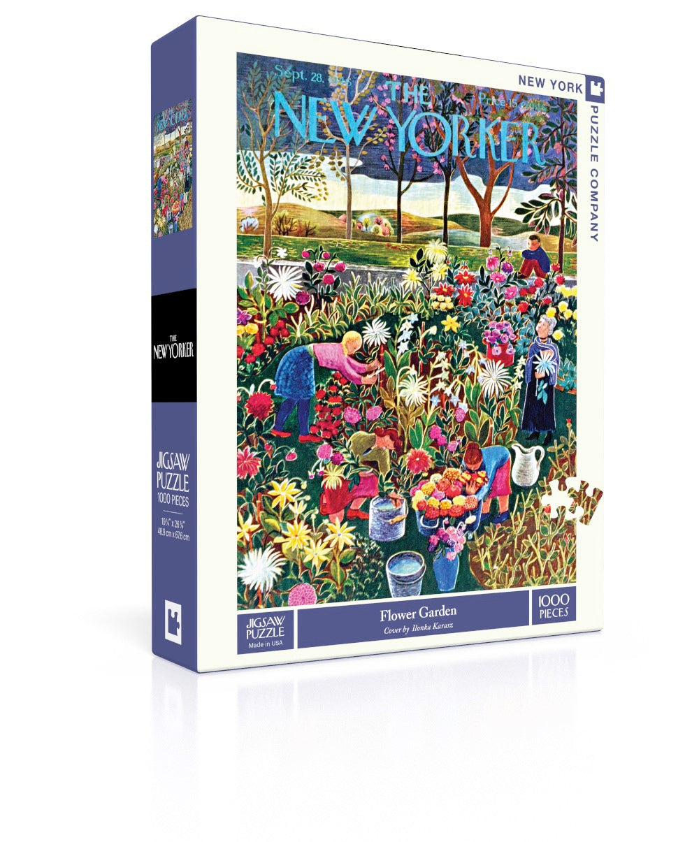 Flower Garden 1000 Piece Jigsaw Puzzle