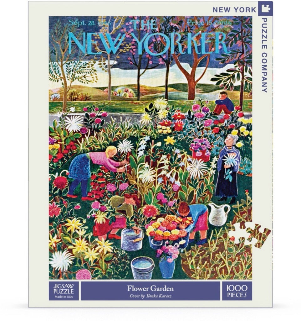 Flower Garden 1000 Piece Jigsaw Puzzle