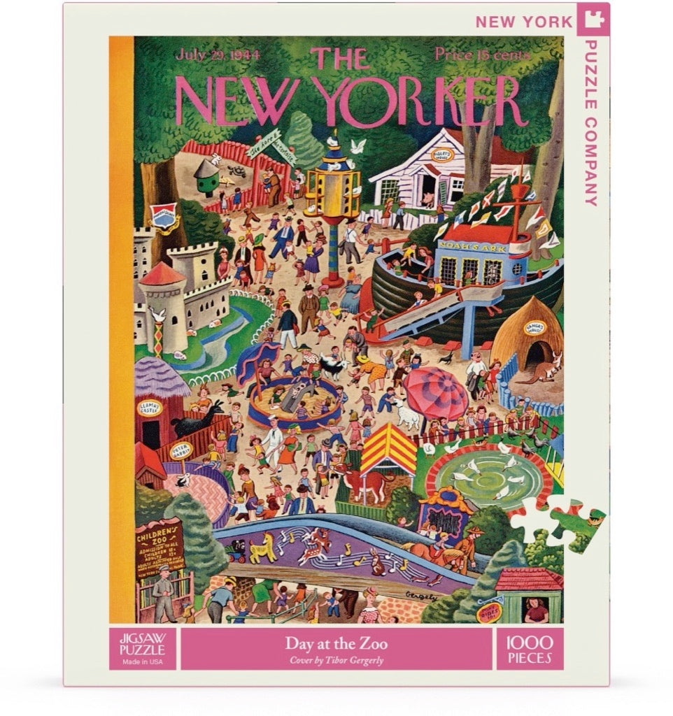 Day at the Zoo 1000 Piece Jigsaw Puzzle