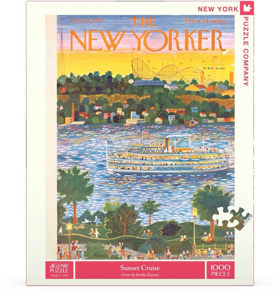 Sunset Cruise 1000 Piece Jigsaw Puzzle